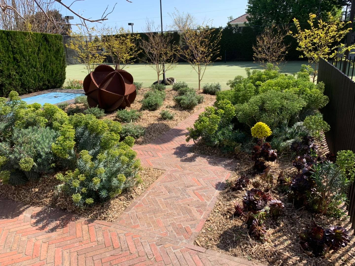 Red Brick Paving