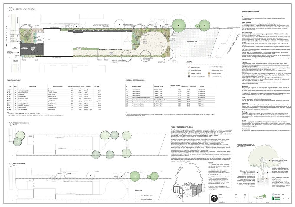 0002.Planning.Single Dwelling Landscape Plan Example